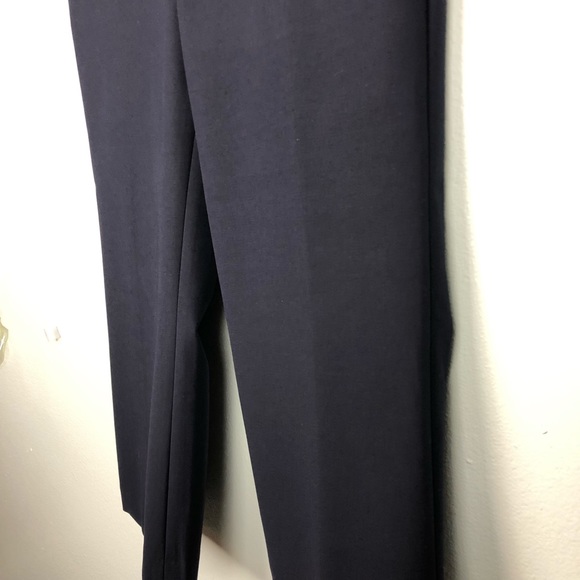 Talbots 10” Rise 8P Blue Capri Dress Trouser Pants - Picture 4 of 12